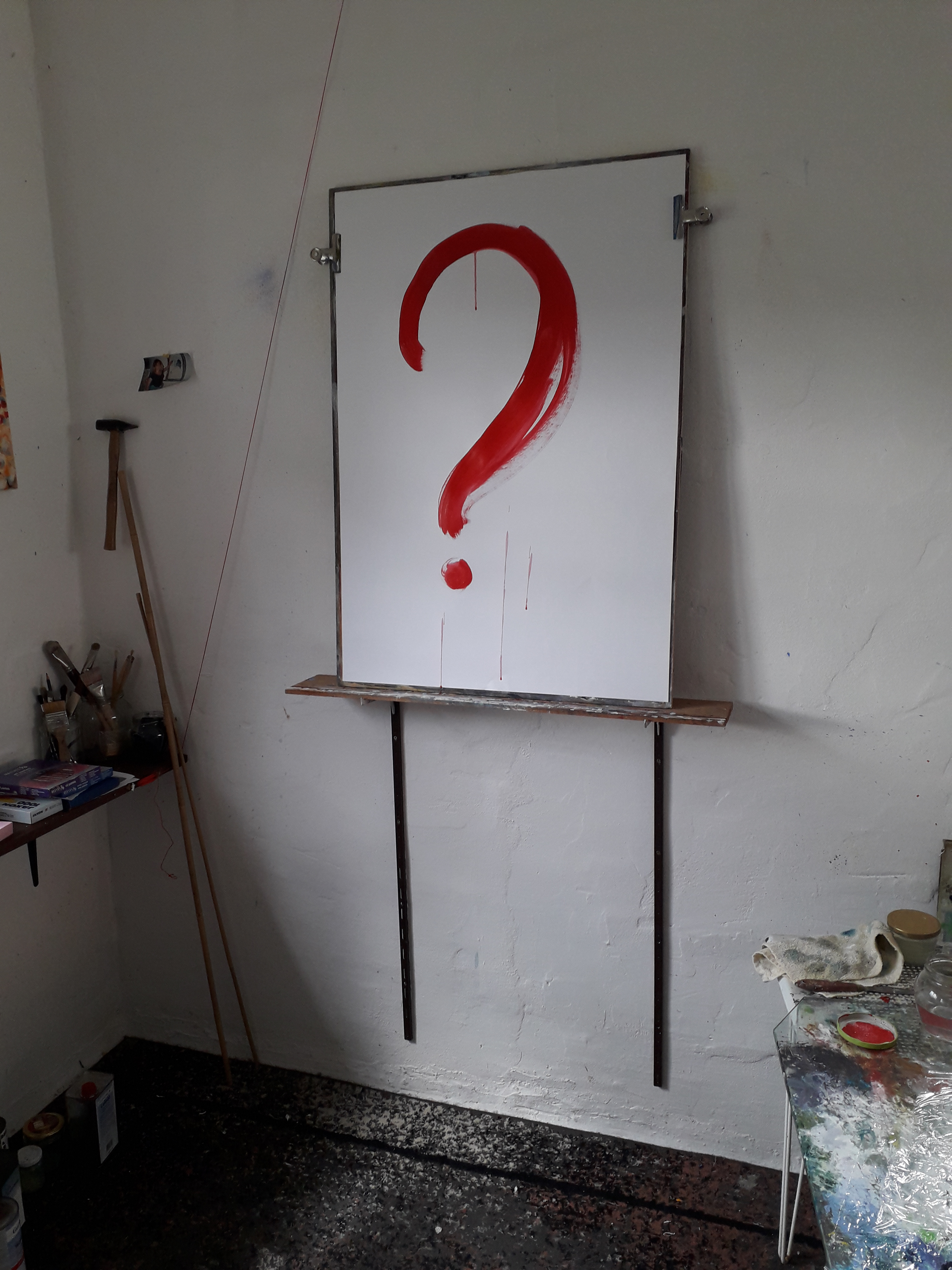 Blick in das Atelier